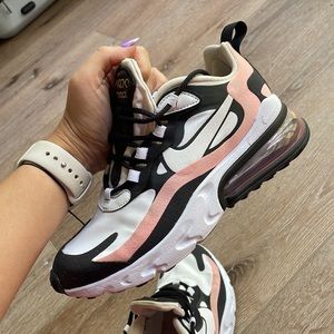 Nike Air Max 270 React- pink and black